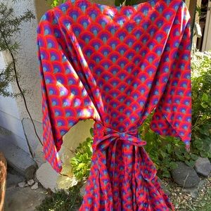 Rhode Ryan dress waist pouch belt retro rainbow S